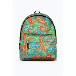 Zukie London Rizzla Backpack (One Size) (Green/Blue/Red) - Green/Blue/Red