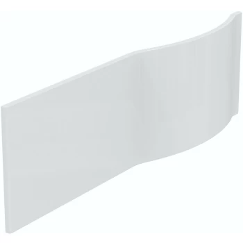 Ideal St Tempo Arc shower bath front panel 1700mm - White