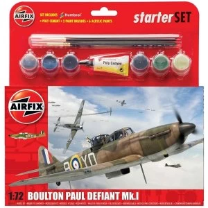 Boulton Paul Defiant Mk.I Medium Starter Set Airfix 1:72 Model Kit