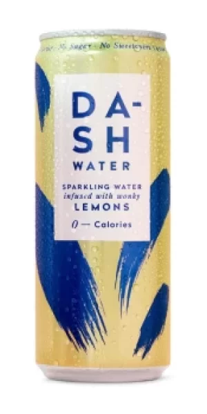 Dash Dash Water Sparkling Lemon 330ml (6 minimum)