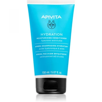 Apivita Holistic Hair Care Hyaluronic Acid & Aloe Moisturizing Conditioner for All Hair Types 150ml