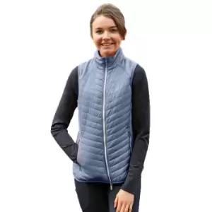 Hy Womens/Ladies Quilted Gilet (XS) (Riviera Blue)