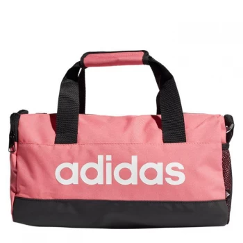 adidas Essentials Linear Duffel Bag XS - Hazy Rose/White