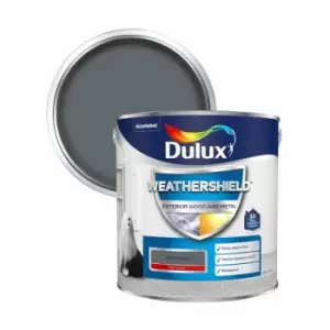 Dulux Weathershield Exterior Gallant Grey High Gloss Paint 2.5L