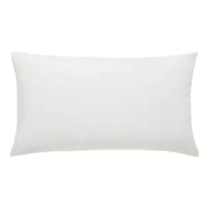 50/50 Percale, Standard Pillowcase, White