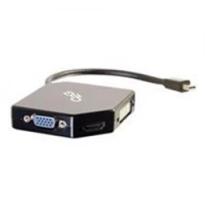 C2G DisplayPort to HDMI, VGA, or DVI Adapter Converter - Vid