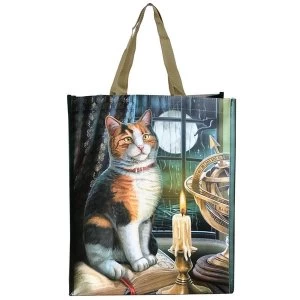 Lisa Parker Adventure Awaits Cat Shopping Bag