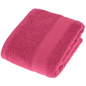 HOMESCAPES Turkish Cotton Raspberry Hand Towel - Raspberry