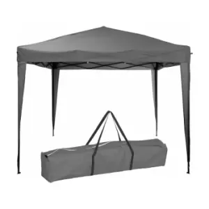 300 x 245cm Gazebo Party Tent in Grey with Storage Bag for Outdoor Use