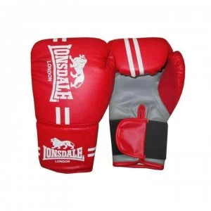 Lonsdale Contender Boxing Gloves - Red