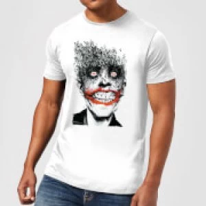 DC Comics Batman Joker Face Of Bats T-Shirt - White - 3XL