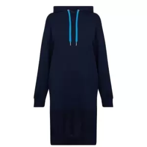 Armani Exchange Hooded Dress - Blue