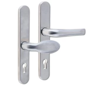 Mila Supa Offset 92/62 PZ Weather Resistant Lever/Pad Handles - 240mm 210mm fixings