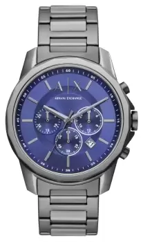 Armani Exchange AX1731 Blue Dial Chronograph Gunmetal Watch