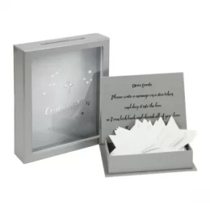 Confirmation Token Box with 3D Star Shaped Message Cards