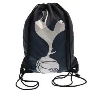 Tottenham Hotspur Fc - Drawstring Bag (One Size) (Navy/White)