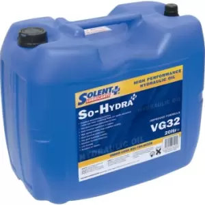 20LTR So-Hydra VG32 Plus High Performance Hydraulic Oil