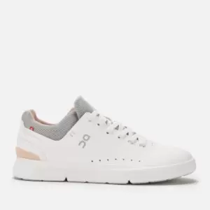 ON Womens The Roger Advantage Court Trainers - White/Rose - UK 5