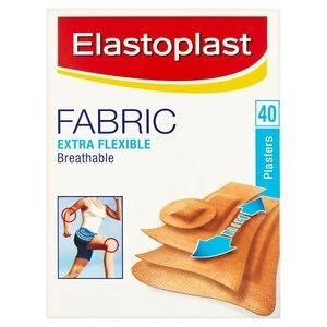 Elastoplast Fabric Assorted Plasters x40