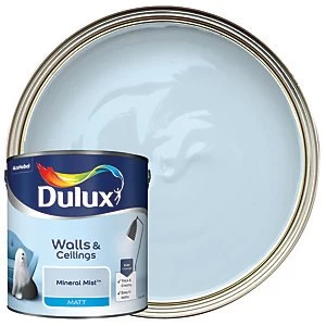 Dulux Walls & Ceilings Mineral Mist Matt Emulsion Paint 2.5L