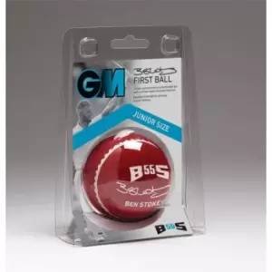 Gunn And Moore And Moore BS55 First Cricket Ball Juniors - Red