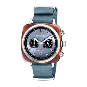Briston 20142.SA.TS.25.NIB Clubmaster Sport Acetate Wristwatch Blue