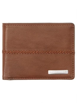 Stitchy - Tri-Fold Wallet For Him - Brown - Quiksilver