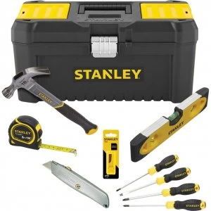 Stanley 7 Piece Essential Hand Tool Kit