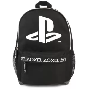 Sony Playstation Childrens/Kids Logo Backpack (One Size) (Black/White)