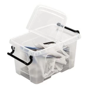 Strata Smart Storemaster Box 1.7 Litre Capacity Clear Pack of 18