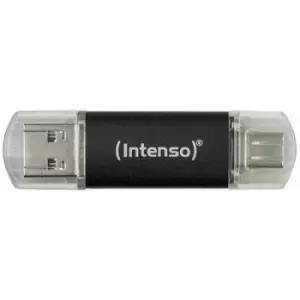 Intenso Twist Line USB stick 128GB Anthracite 3539491 USB type A, USB-C , USB 3.1 (Gen 1)