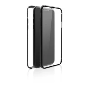 Black Rock "360° Glass" Protective Case for Apple iPhone XS Max, Perfect Protection, Slim Design, Plastic, 360...