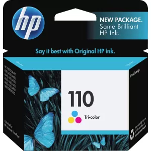 HP 110 Tri Colour Ink Cartridge