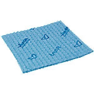 Vileda Semi-Disposable Cleaning Cloth Breazy Blue 36 x 35cm 25 Pieces
