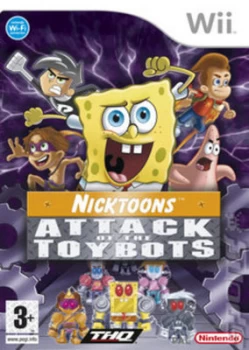 Nicktoons Attack of the Toybots Nintendo Wii Game