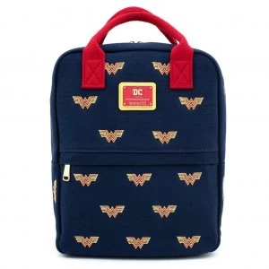 Loungefly DC Comics Dc Wonder Woman Canvas Icon Backpack
