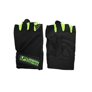 Urban Fitness Training Glove Medium Black/Green