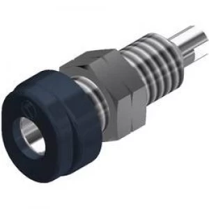 Fuse connector Socket vertical vertical Pin diameter 4mm Black