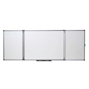 Nobo Folding 1200 x 900mm Confidential Non Magnetic Whiteboard