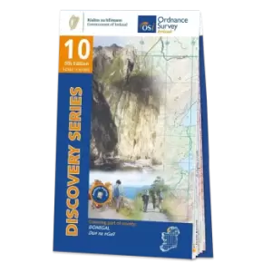 Map of County Donegal: OSI Discovery 10