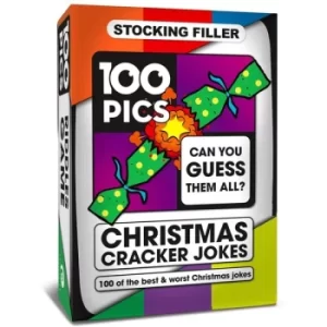 100 PICS: Christmas Jokes Card Game
