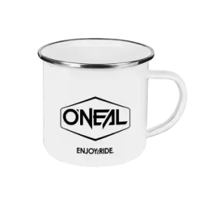 O'Neal Enamel Mug White 300ml