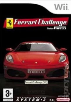 Ferrari Challenge Trofeo Pirelli Nintendo Wii Game