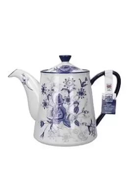 Blue Rose 4 Cup Tea Pot