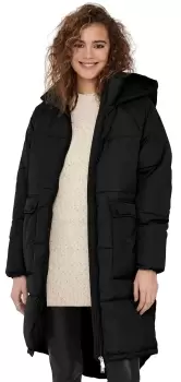 Only ONLGABI OVERSIZED LONG COAT Winter Coat black