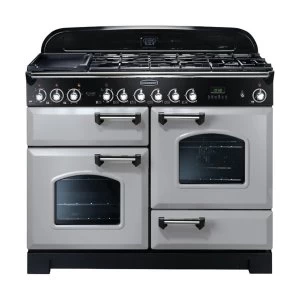 Rangemaster 100650 CDL110DFFRP-C Classic Deluxe 110cm Dual Fuel Cooker in Royal P-C
