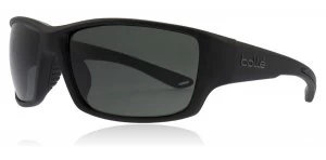 Bolle Kayman Sunglasses Matte Black P Matte Black P Polariserade 62mm