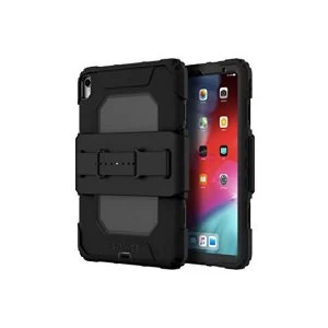 Griffin Survivor All Terrain for iPad Pro 11 (2018) with Hand Strap (Black) GIPD-002-BLK