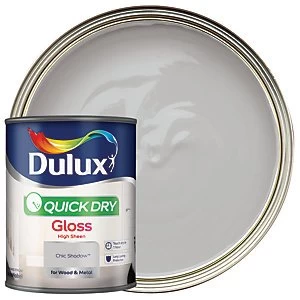 Dulux Quick Dry Chic Shadow Gloss High Sheen Paint 750ml