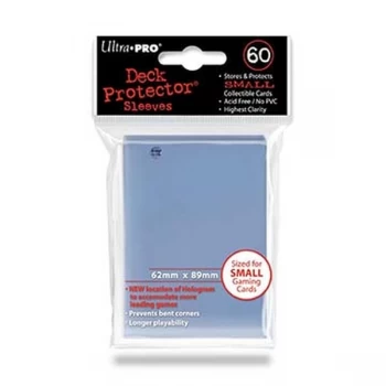 Ultra Pro Clear Small Deck Protectors - 60 Cards